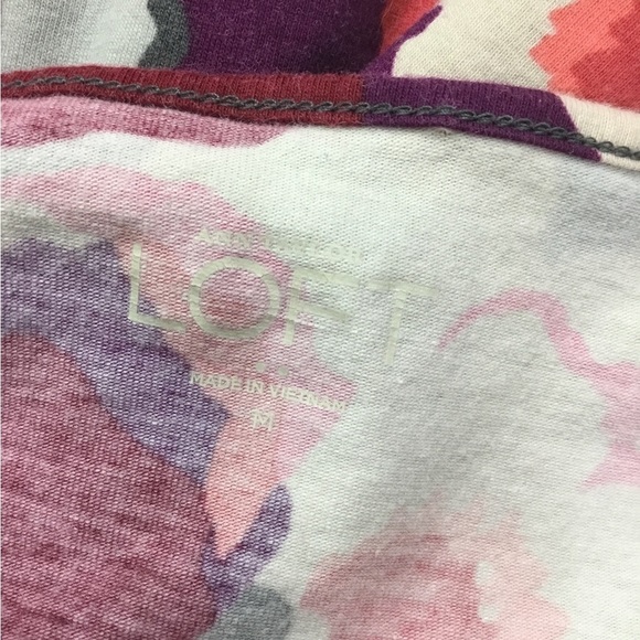 Loft for ANN Taylor  Medium multi colored adjustable strap cami - Picture 7 of 15